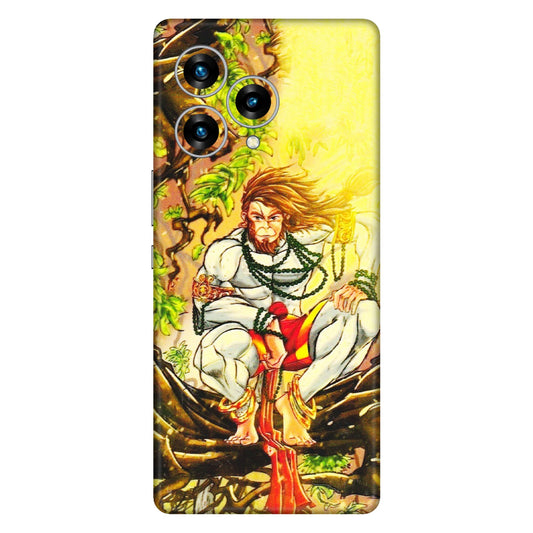 Lava Phone Skins (All Models) - Lord Hanuman - 3D Embossed Finish (L-152) LAVA Blaze Curve (5G)