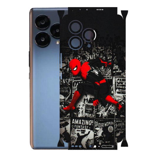 Lava Phone Skins (All Models) - SpiderMan New - 3D Embossed Finish (L-162) LAVA Blaze Curve (5G)