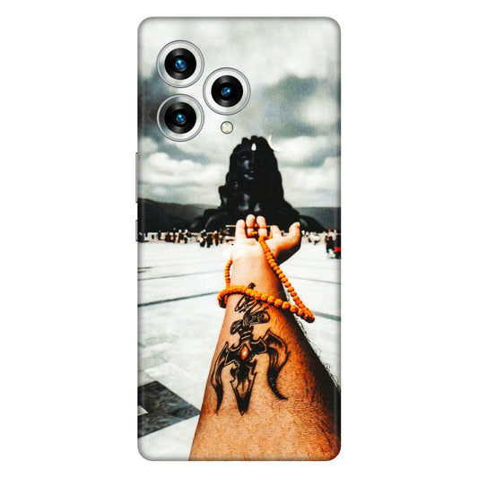 Lava Phone Skins (All Models) - Jai Adiyogi Mahakaal - 3D Embossed Finish (L-164) LAVA Blaze Curve (5G)