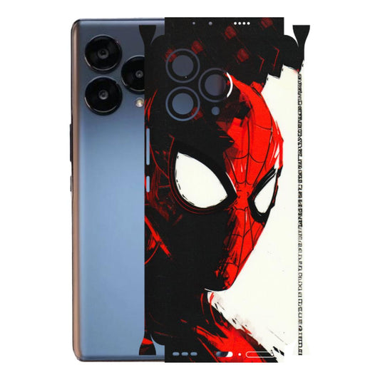 Lava Phone Skins (All Models) - Spiderman Killer Face - 3D Embossed Finish (L-17) LAVA Blaze Curve (5G)