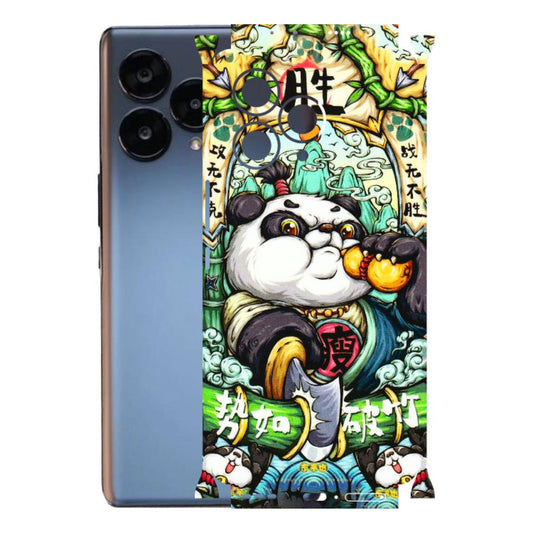 Lava Phone Skins (All Models) - Royal Rich Panda - 3D Embossed Finish (L-170) LAVA Blaze Curve (5G)