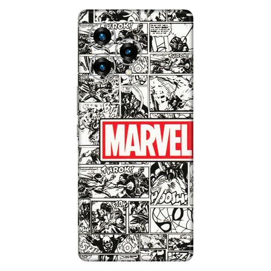 Lava Phone Skins (All Models) - Marvel Comic - 3D Embossed Finish (L-171) LAVA Blaze Curve (5G)