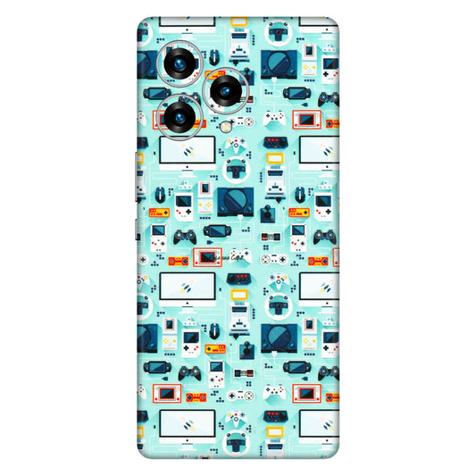 Lava Phone Skins (All Models) - Gadgets Doodle - 3D Embossed Finish (L-184) LAVA Blaze Curve (5G)