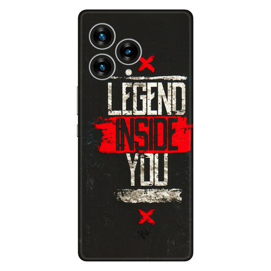Lava Phone Skins (All Models) - Legend Inside You - 3D Embossed Finish (L-186) LAVA Blaze Curve (5G)
