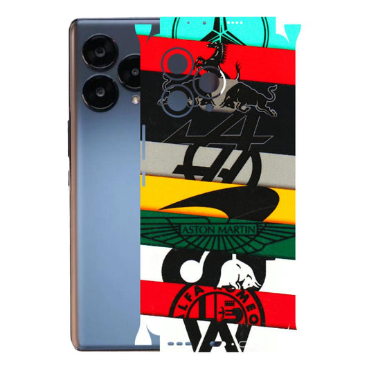 Lava Phone Skins (All Models) - Multi Designer Brands - 3D Embossed Finish (L-187) LAVA Blaze Curve (5G)