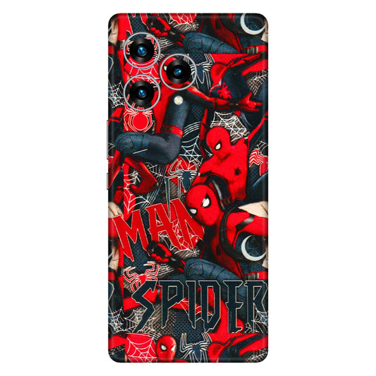 Lava Phone Skins (All Models) - SpiderMan Cool - 3D Embossed Finish (L-188) LAVA Blaze Curve (5G)
