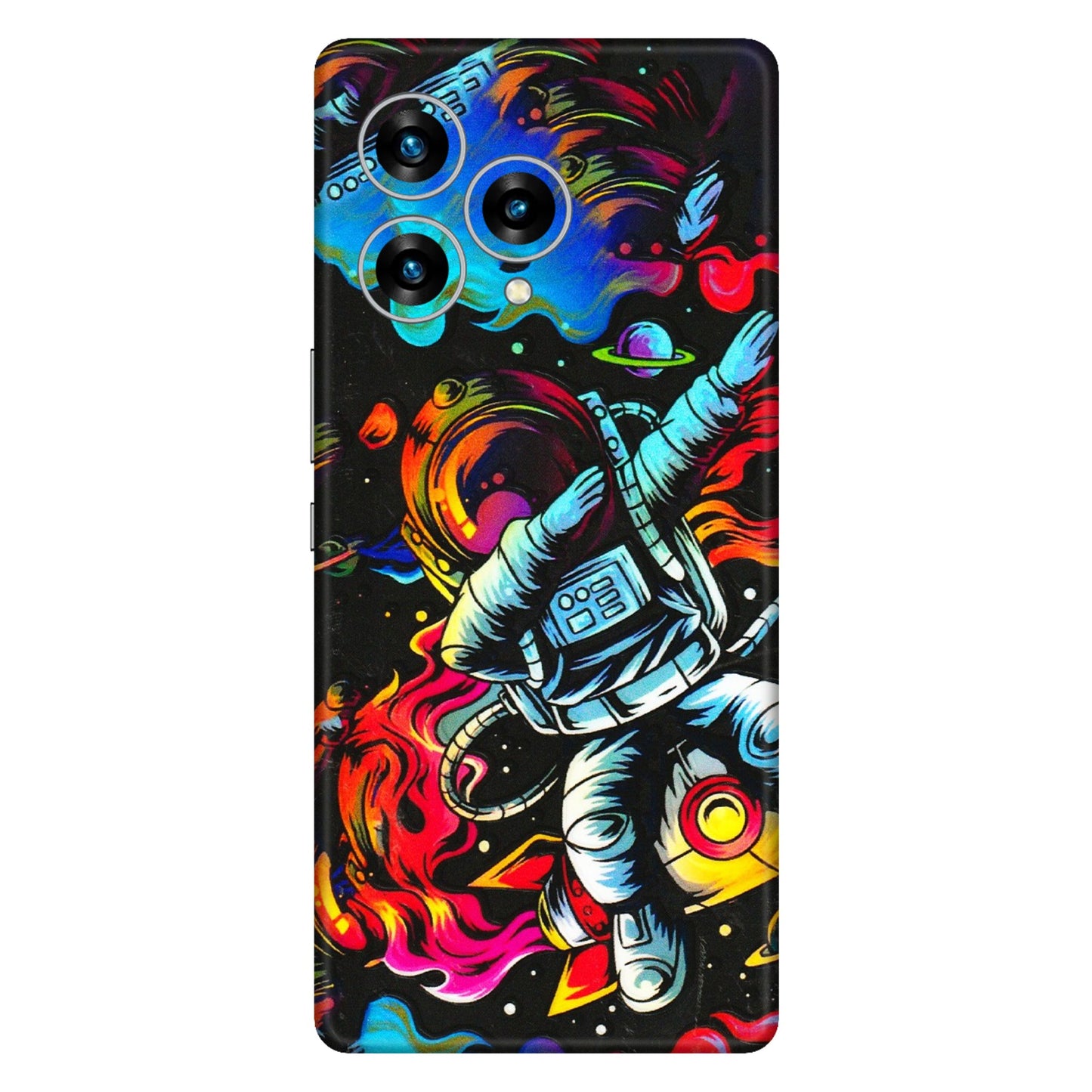 Lava Phone Skins (All Models) - Astronaut Dope - 3D Embossed Finish (L-191) LAVA Blaze Curve (5G)