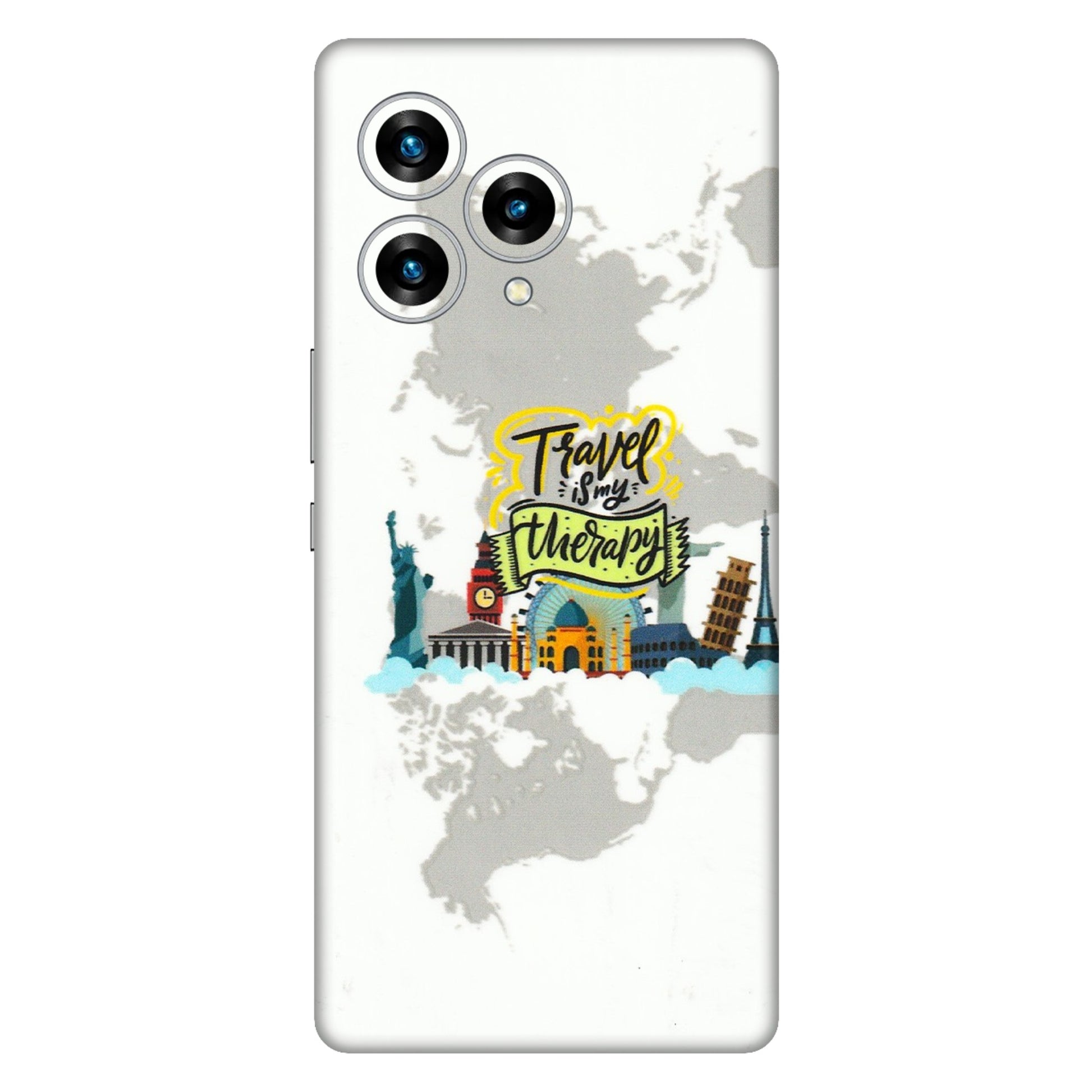 Lava Phone Skins (All Models) - Travel Therapy - 3D Embossed Finish (L-199) LAVA Blaze Curve (5G)
