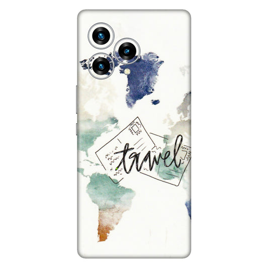 Lava Phone Skins (All Models) - Travel The World - 3D Embossed Finish (L-232) LAVA Blaze Curve (5G)