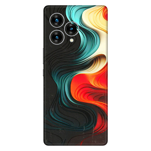 Lava Phone Skins (All Models) - The Silky Swirl - 3D Embossed Finish (L-240) LAVA Blaze Curve (5G)