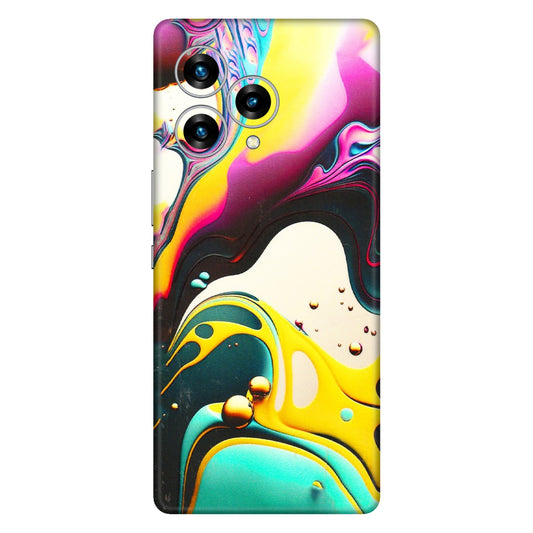 Lava Phone Skins (All Models) - Multicolor Abstract pattern - 3D Embossed Finish (L-254) LAVA Blaze Curve (5G)