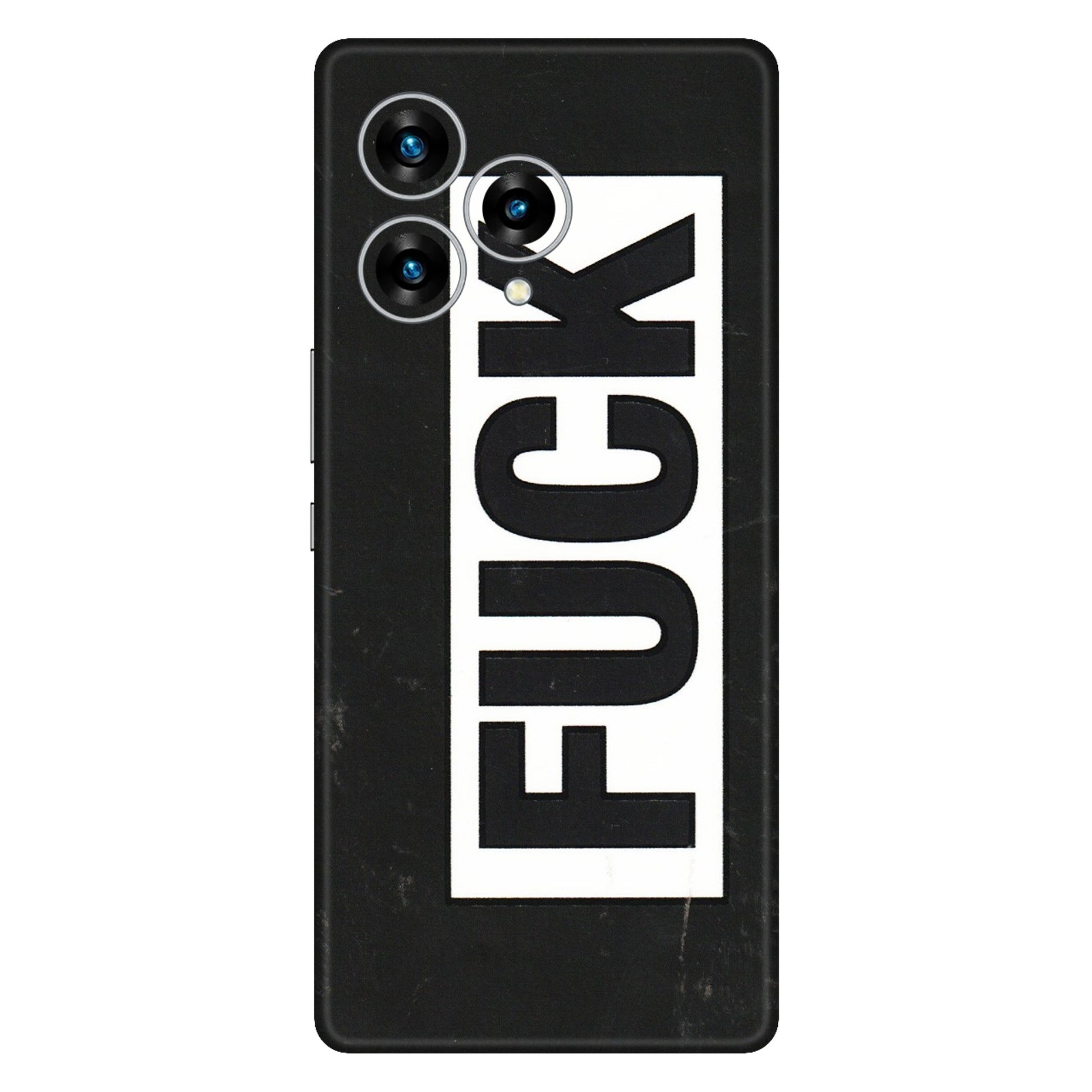 Lava Phone Skins (All Models) - The F Word - 3D Embossed Finish (L-255) LAVA Blaze Curve (5G)