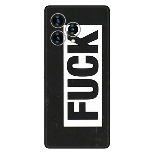 Lava Phone Skins (All Models) - The F Word - 3D Embossed Finish (L-255) LAVA Blaze Curve (5G)