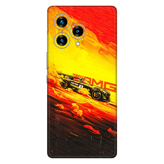 Lava Phone Skins (All Models) - AMG Car Speed Cover - 3D Embossed Finish (L-256) LAVA Blaze Curve (5G)