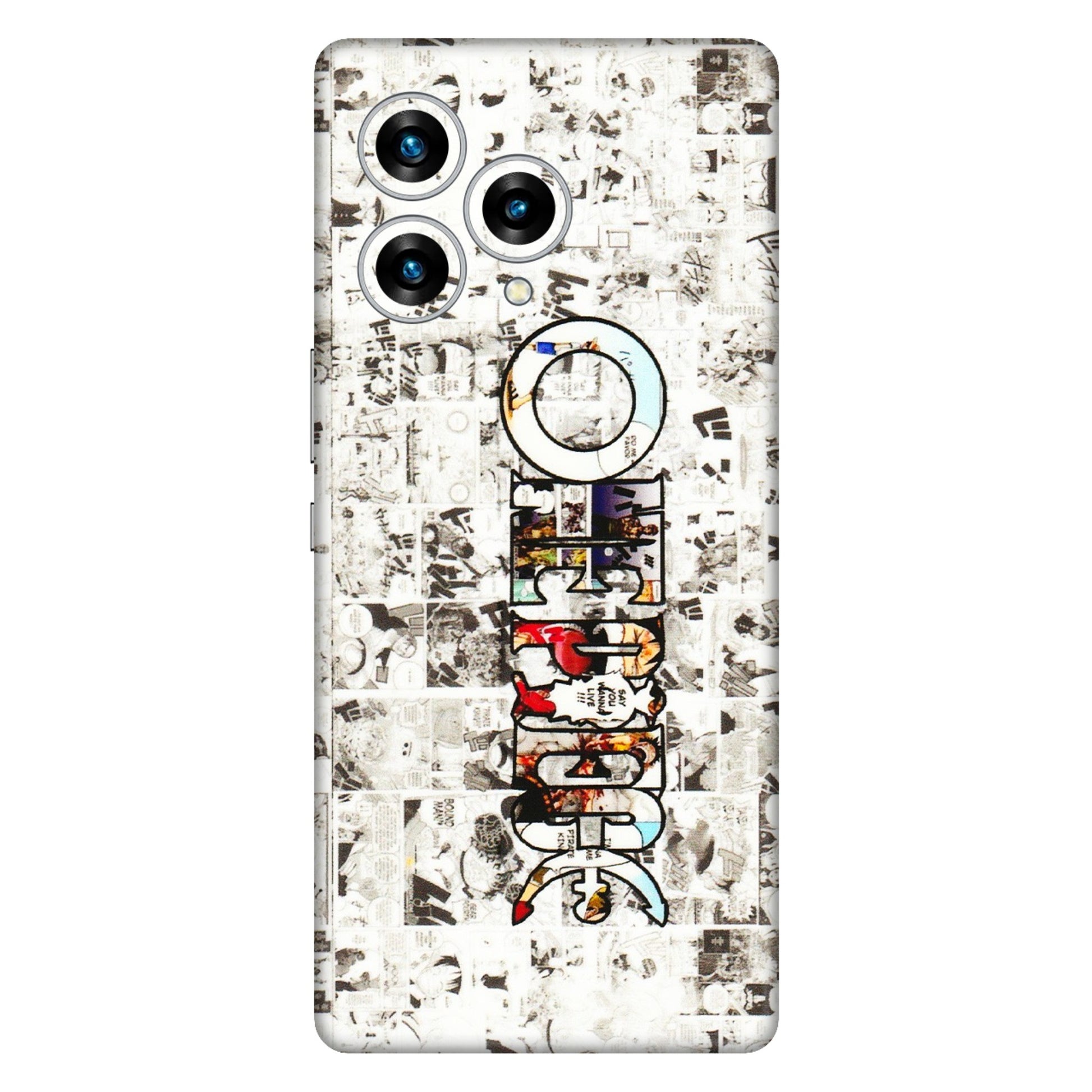Lava Phone Skins (All Models) - One Piece Manga - 3D Embossed Finish (L-26) LAVA Blaze Curve (5G)