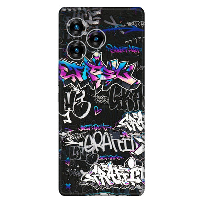 Lava Phone Skins (All Models) - Graffiti Killer - 3D Embossed Finish (L-274) LAVA Blaze Curve (5G)