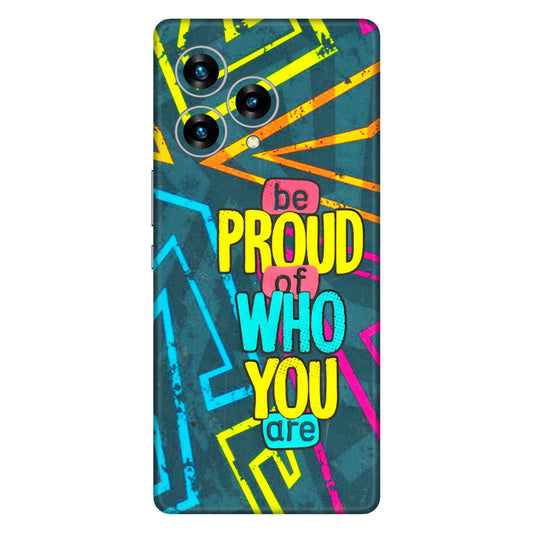Lava Phone Skins (All Models) - Be Proud Of Who You Are - 3D Embossed Finish (L-277) LAVA Blaze Curve (5G)