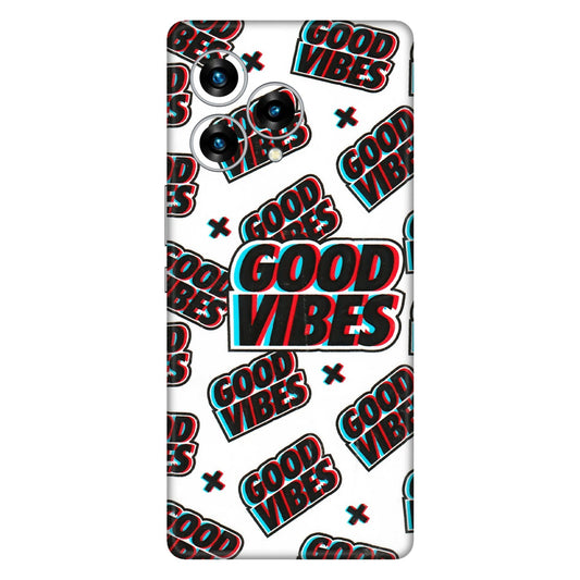 Lava Phone Skins (All Models) - Good Vibes - 3D Embossed Finish (L-282) LAVA Blaze Curve (5G)