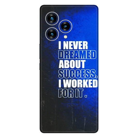 Lava Phone Skins (All Models) - I Never Dreamed About Success - 3D Embossed Finish (L-283) LAVA Blaze Curve (5G)