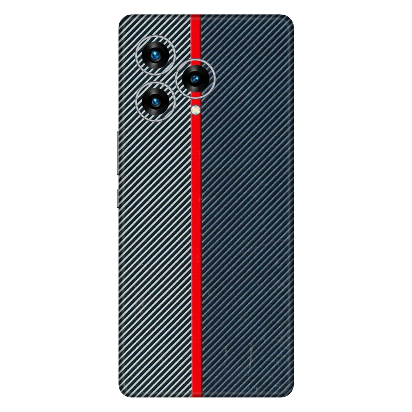 Lava Phone Skins (All Models) - Blue Sober Lines - 3D Embossed Finish (L-305) LAVA Blaze Curve (5G)