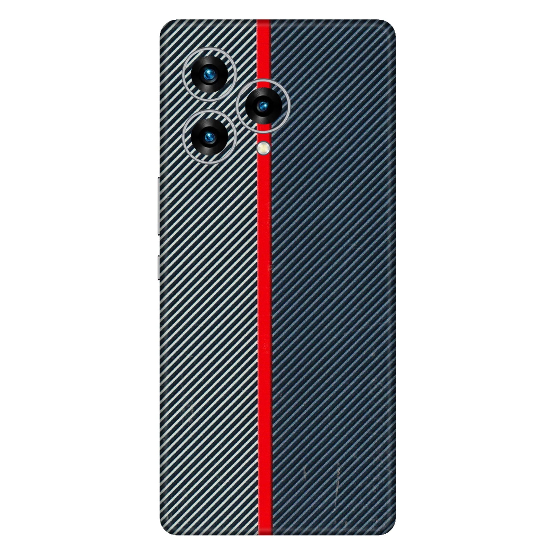 Lava Phone Skins (All Models) - Blue Sober Lines - 3D Embossed Finish (L-305) LAVA Blaze Curve (5G)