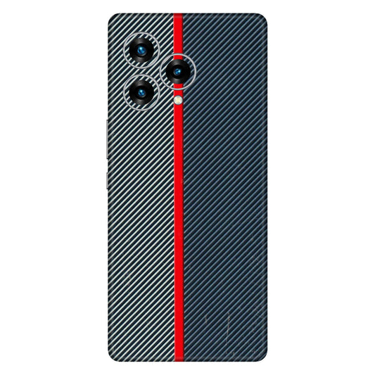Lava Phone Skins (All Models) - Blue Sober Lines - 3D Embossed Finish (L-305) LAVA Blaze Curve (5G)