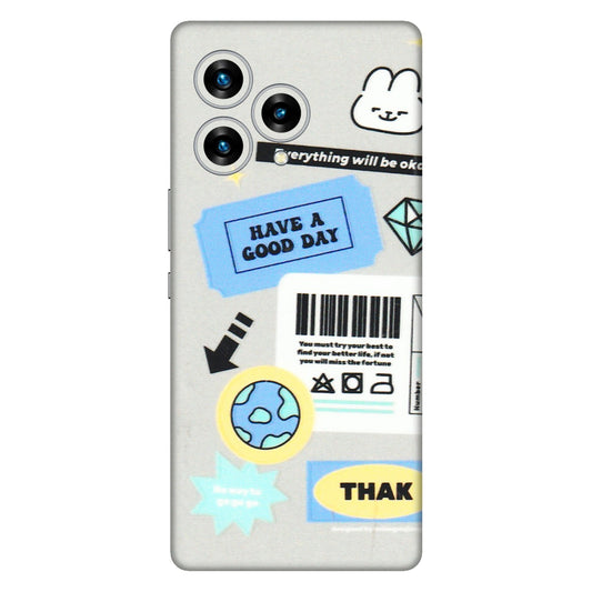 Lava Phone Skins (All Models) - Will Be Okay Design - 3D Embossed Finish (L-316) LAVA Blaze Curve (5G)