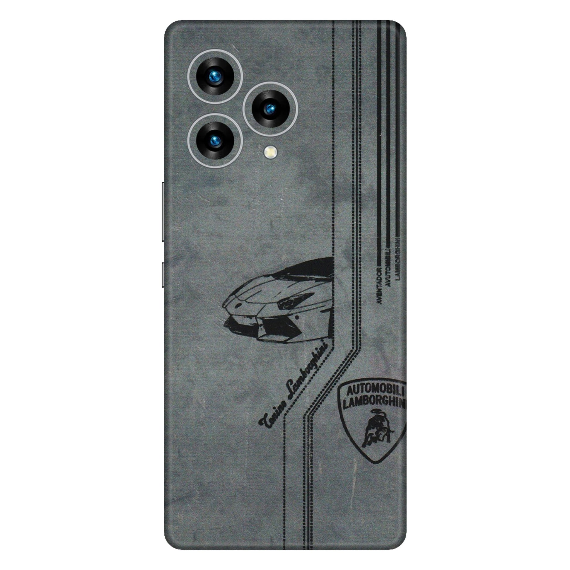 Lava Phone Skins (All Models) - New Lamborgini Aventador - 3D Embossed Finish (L-321) LAVA Blaze Curve (5G)