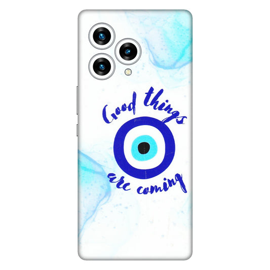 Lava Phone Skins (All Models) - Evil Eye Good Things Are Coming - 3D Embossed Finish (L-322) LAVA Blaze Curve (5G)