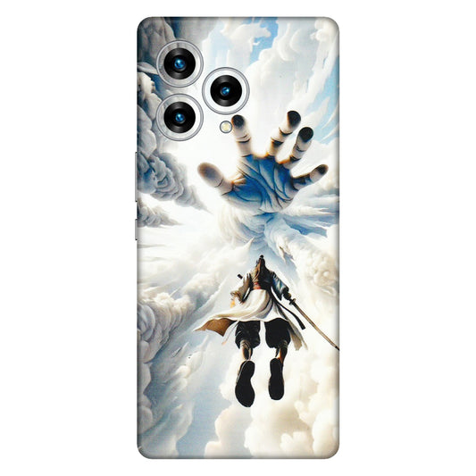 Lava Phone Skins (All Models) - Big Hand With Monkey King - 3D Embossed Finish (L-323) LAVA Blaze Curve (5G)