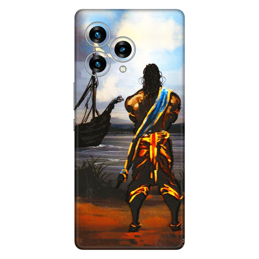 Lava Phone Skins (All Models) - Heavenly God Figure - 3D Embossed Finish (L-34) LAVA Blaze Curve (5G)