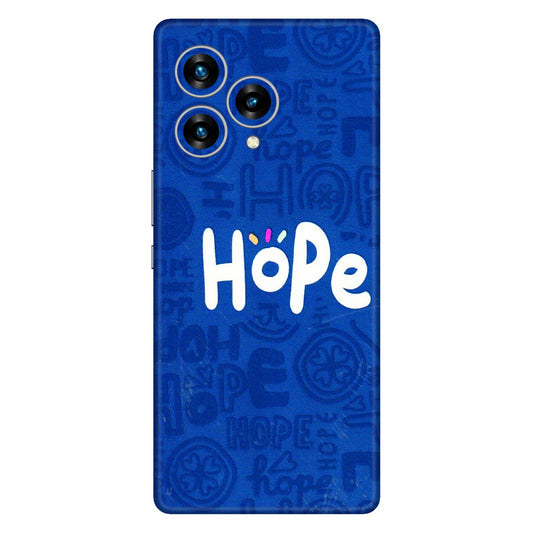 Lava Phone Skins (All Models) - Hope Doodles Blue - 3D Embossed Finish (L-43) LAVA Blaze Curve (5G)