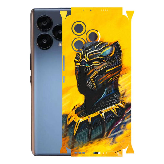 Lava Phone Skins (All Models) - Yellow Panther - 3D Embossed Finish (L-54) LAVA Blaze Curve (5G)