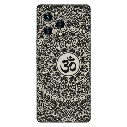Lava Phone Skins (All Models) - Aum Elegant Mandala - 3D Embossed Finish (L-62) LAVA Blaze Curve (5G)