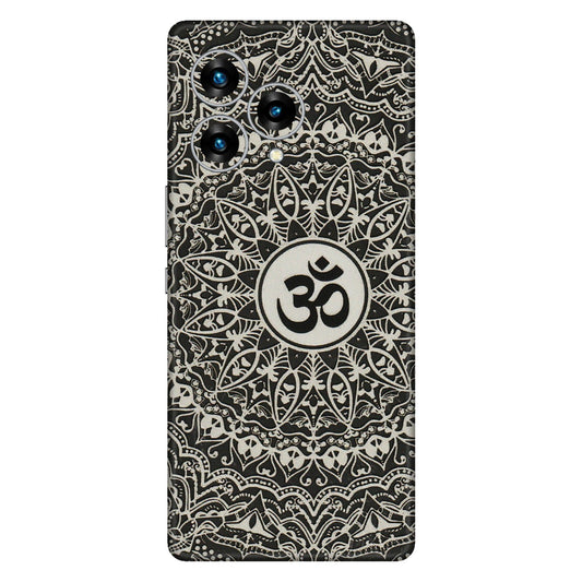 Lava Phone Skins (All Models) - Aum Elegant Mandala - 3D Embossed Finish (L-62) LAVA Blaze Curve (5G)