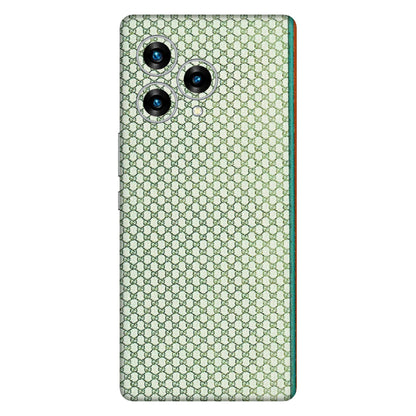 Lava Phone Skins (All Models) - Gucci Fabric Pattern - 3D Embossed Finish (L-73) LAVA Blaze Curve (5G)