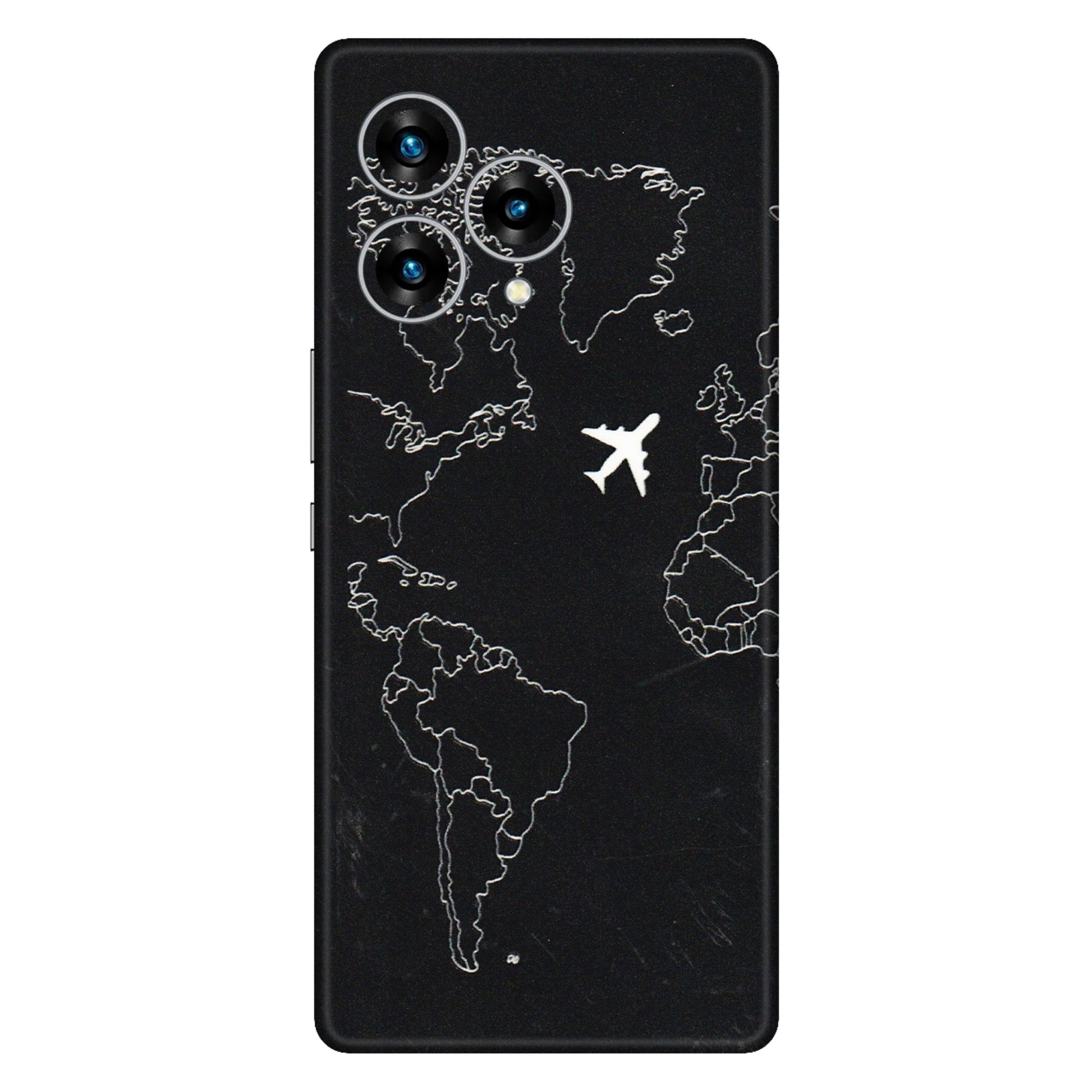 Lava Phone Skins (All Models) - Never Ending Travel - 3D Embossed Finish (L-79) LAVA Blaze Curve (5G)