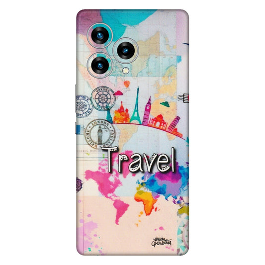 Lava Phone Skins (All Models) - Travel The Wonders - Matte Finish (M-108) LAVA Blaze Curve (5G)