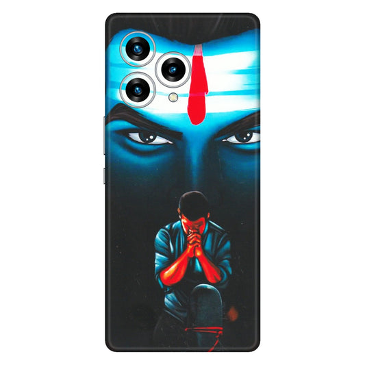 Lava Phone Skins (All Models) - Mahakal Bhakt - Matte Finish (M-112) LAVA Blaze Curve (5G)