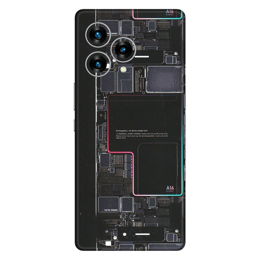 Lava Phone Skins (All Models) - Motherboard Circuit Layout - Matte Finish (M-117) LAVA Blaze Curve (5G)