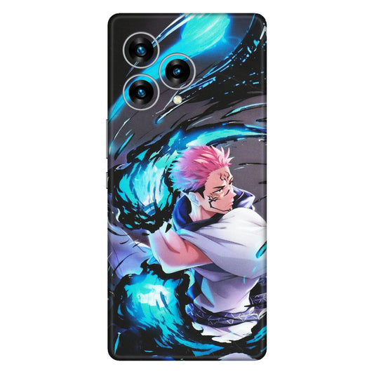 Lava Phone Skins (All Models) - New Jujutsu Kaisen Grey Blue Anime - Matte Finish (M-127) LAVA Blaze Curve (5G)