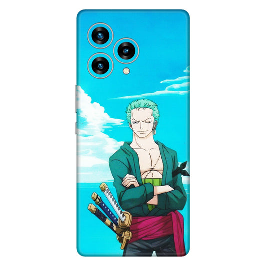 Lava Phone Skins (All Models) - Cool Swordman Zoro Anime - Matte Finish (M-143) LAVA Blaze Curve (5G)
