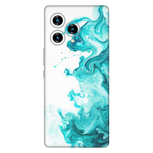 Lava Phone Skins (All Models) - Sky Blue Abstract Colour - Matte Finish (M-146) LAVA Blaze Curve (5G)