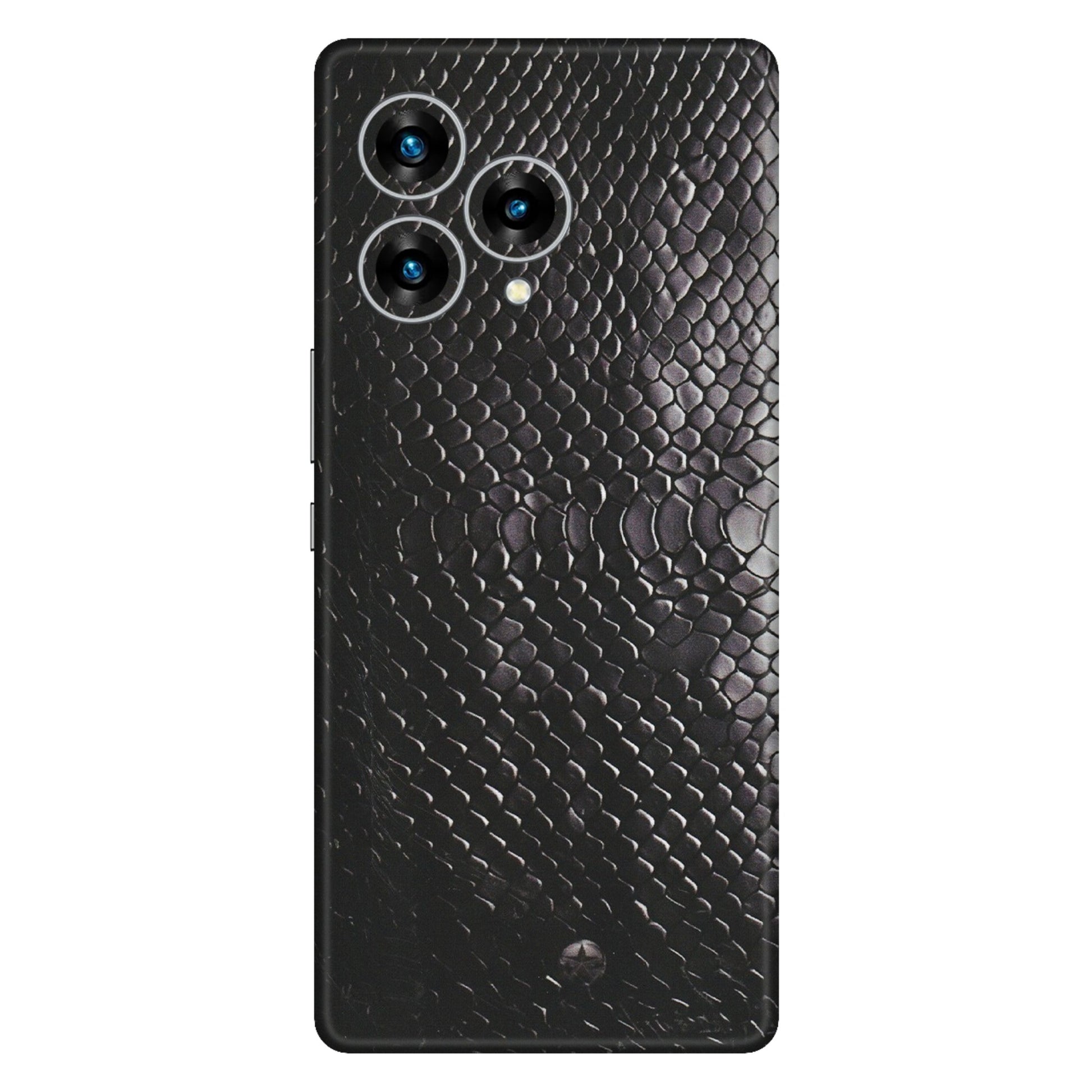 Lava Phone Skins (All Models) - Black Snack Leather - Matte Finish (M-147) LAVA Blaze Curve (5G)