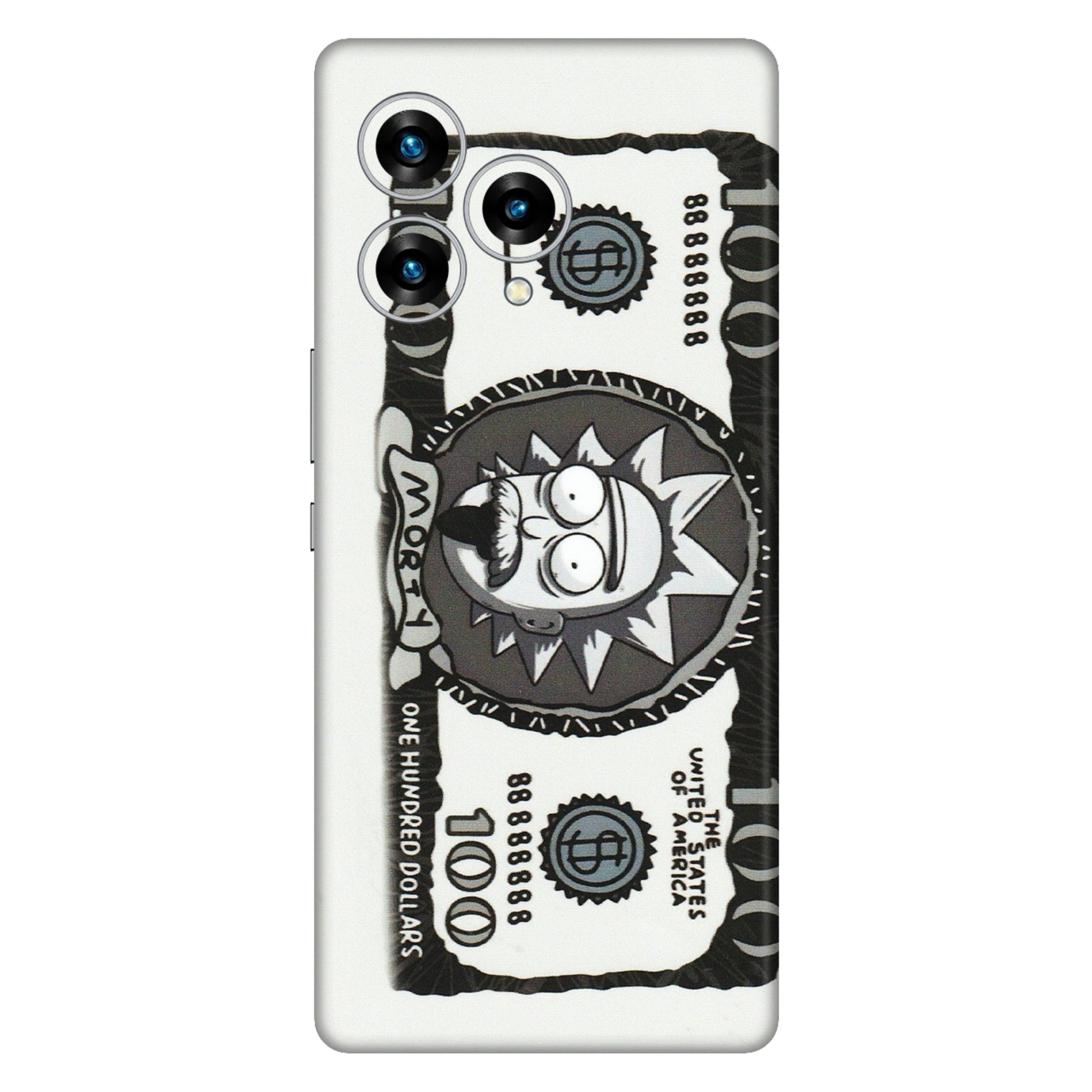 Lava Phone Skins (All Models) - Rick And Morty Hundred Dollar Anime - Matte Finish (M-161) LAVA Blaze Curve (5G)
