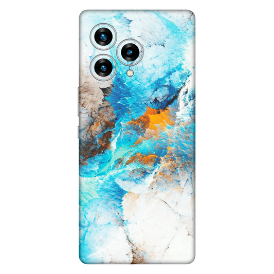 Lava Phone Skins (All Models) - Blue Waves Abstract - Matte Finish (M-19) LAVA Blaze Curve (5G)