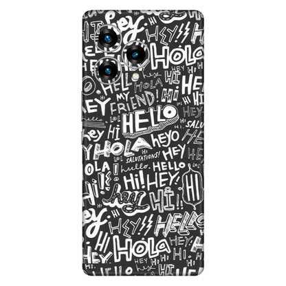 Lava Phone Skins (All Models) - Hi Hello Doodles - Matte Finish (M-25) LAVA Blaze Curve (5G)