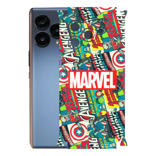 Lava Phone Skins (All Models) - Marvel Comic Lover - Matte Finish (M-30) LAVA Blaze Curve (5G)