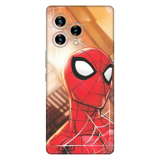 Lava Phone Skins (All Models) - Spiderman Face New - Matte Finish (M-41) LAVA Blaze Curve (5G)