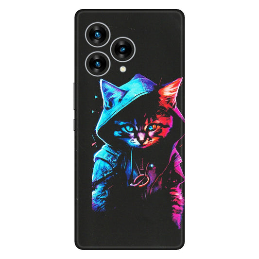 Lava Phone Skins (All Models) - Cyberpunk Cat - Matte Finish (M-45) LAVA Blaze Curve (5G)